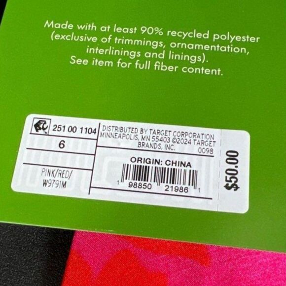 Kate Spade Target Women's Peplum Ruffle Midi Dress Sleeveless Size 6 - Picture 9 of 9